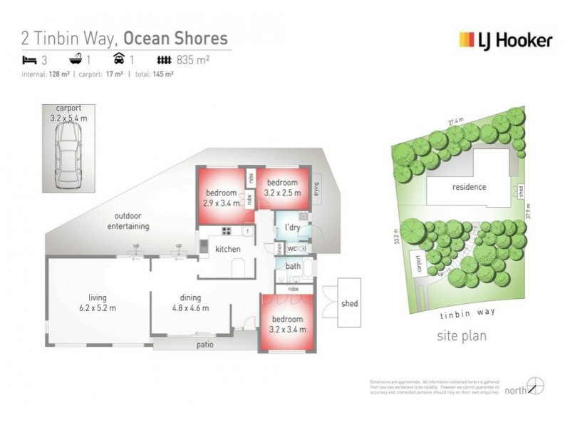 2 Tin Bin Way, Ocean Shores NSW 2483