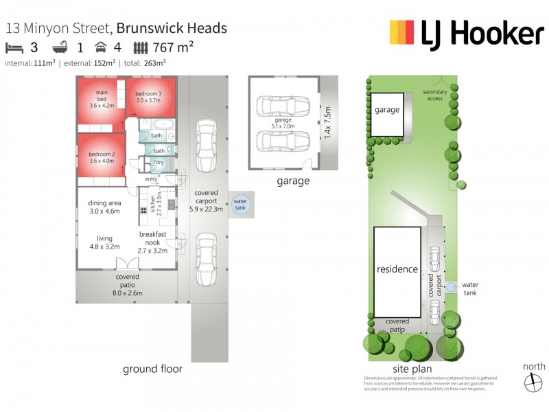 13 Minyon Street, Brunswick Heads NSW 2483