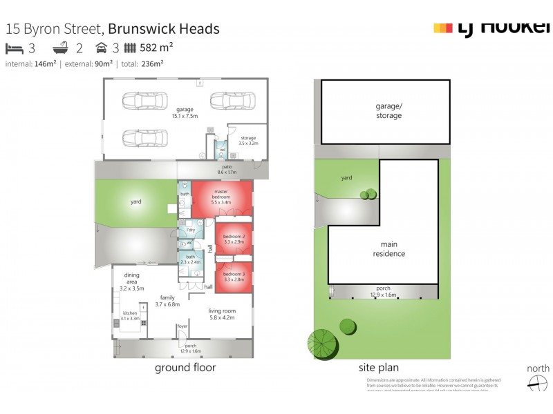 15 Byron Street, Brunswick Heads NSW 2483