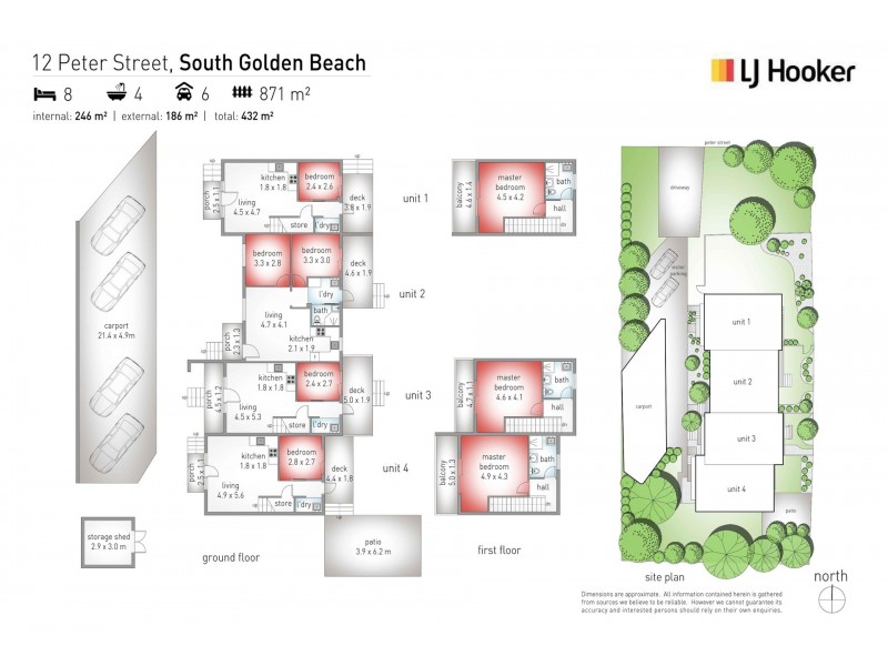 2/12 Peter Street, South Golden Beach NSW 2483