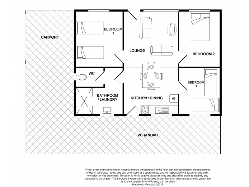 9 Ford Ave, Port Vincent SA 5581 Floorplan