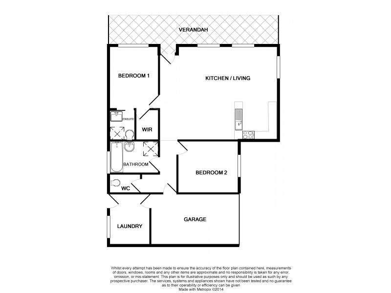 1/11 Second Street, Ardrossan SA 5571 Floorplan
