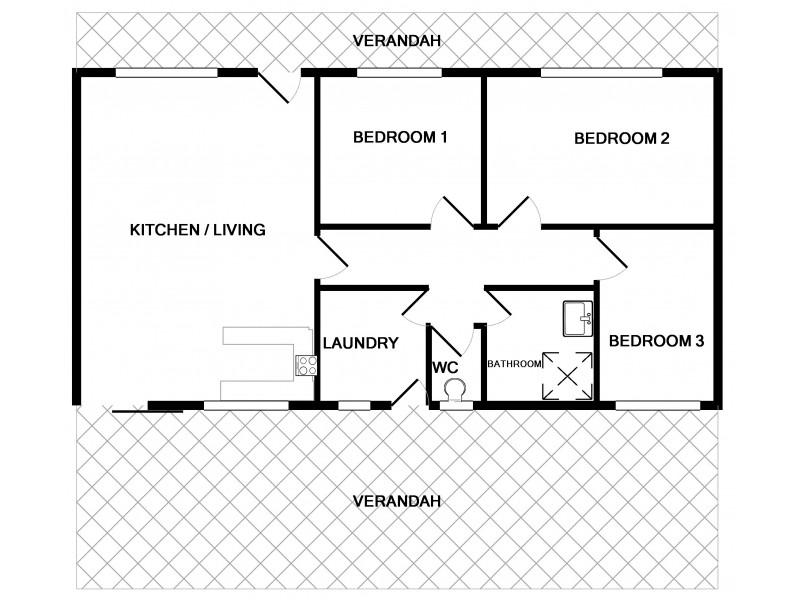 9 Luxmore Street, Port Vincent SA 5581 Floorplan