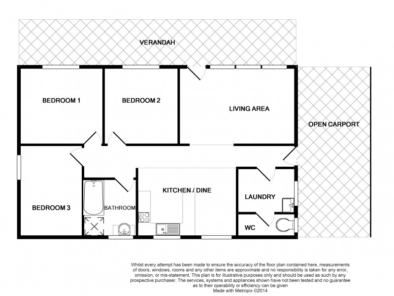 5 Diagonal Road, Ardrossan SA 5571 Floorplan