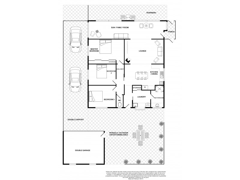 44 Foreshore Road, Hardwicke Bay SA 5575 Floorplan