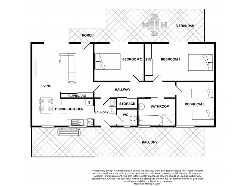 16a Rowe Terrace, Ardrossan SA 5571 Floorplan