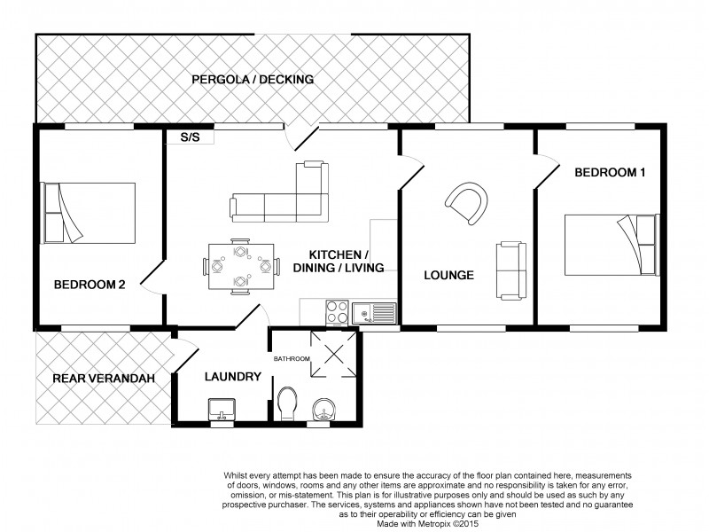11 Bennett Street, Port Vincent SA 5581 Floorplan
