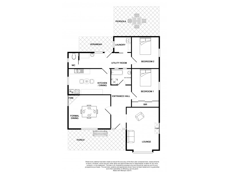5 First Street, Minlaton SA 5575 Floorplan