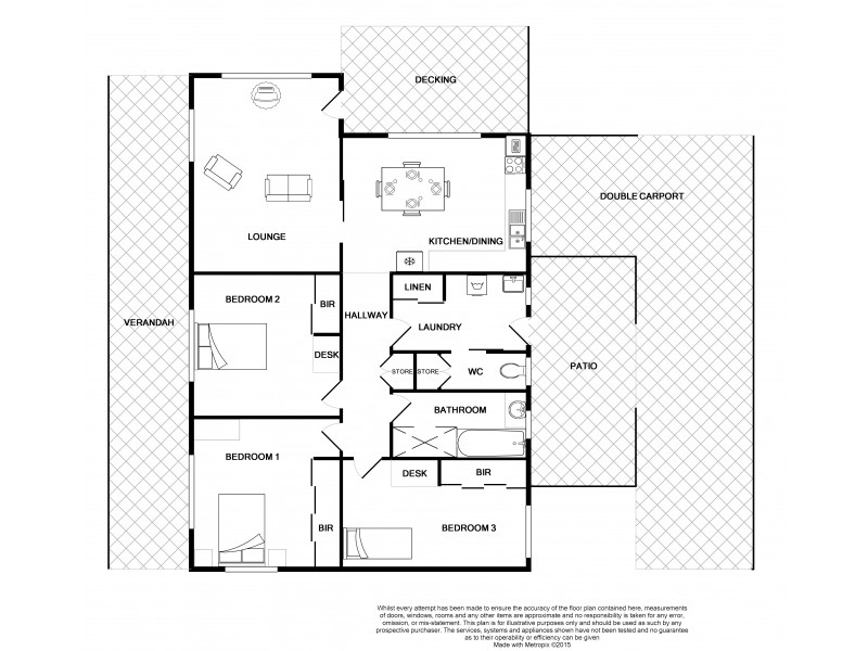 9 Bennett Street, Port Vincent SA 5581 Floorplan