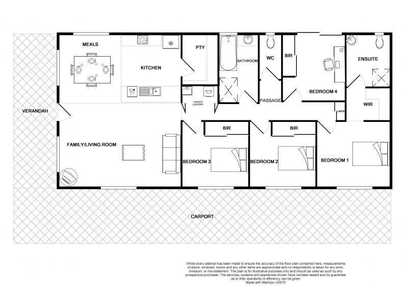 2 Henderson Court, Ardrossan SA 5571 Floorplan