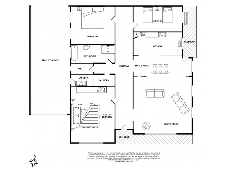 6 Beeston Street, Port Vincent SA 5581 Floorplan