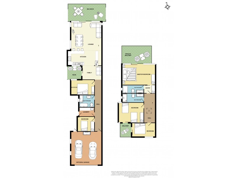 152 A Harvey Crescent, Black Point SA 5571 Floorplan