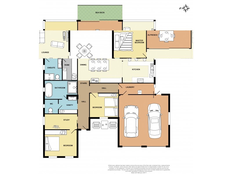 4 Seaview Court, Stansbury SA 5582 Floorplan