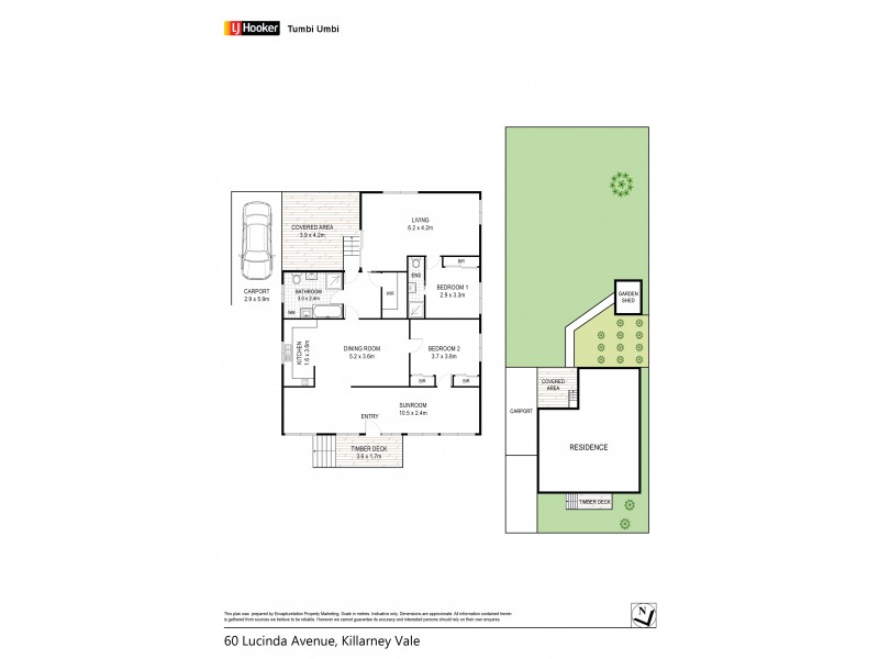 60 Lucinda Avenue, Killarney Vale NSW 2261 Floorplan