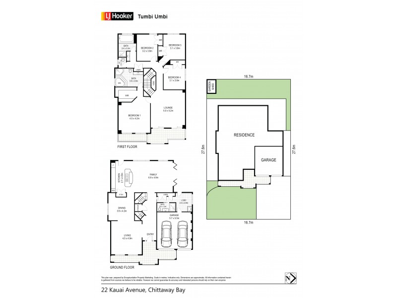 22 Kauai Avenue, Chittaway Bay NSW 2261 Floorplan
