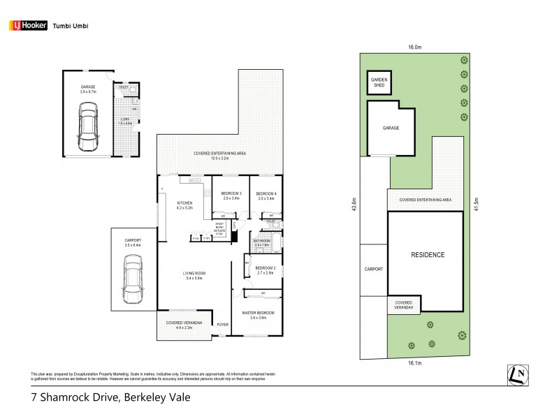7 Shamrock Drive, Berkeley Vale NSW 2261 Floorplan