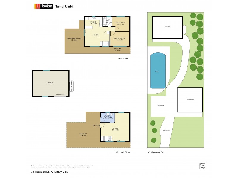 33 Mawson Drive, Killarney Vale NSW 2261 Floorplan