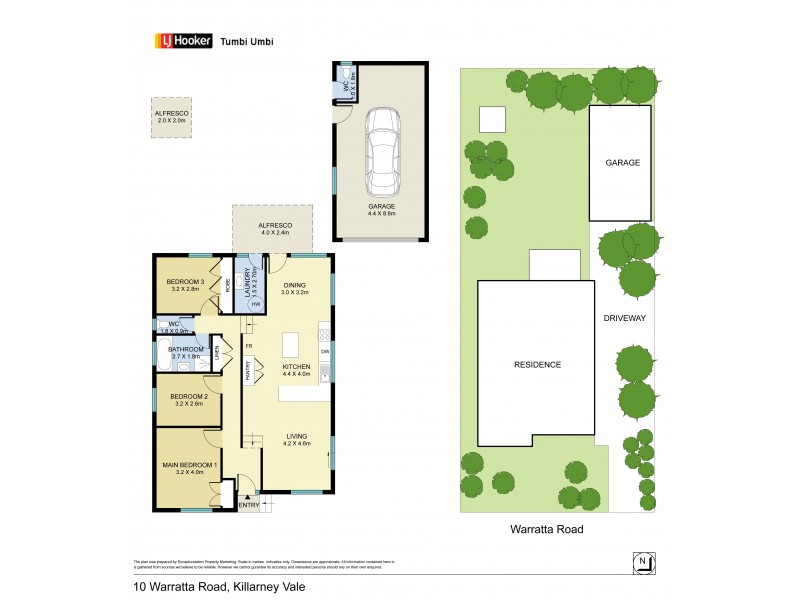 10 Warratta Road, Killarney Vale NSW 2261 Floorplan