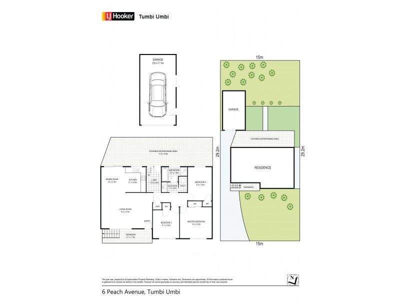 6 Peach Ave, Tumbi Umbi NSW 2261 Floorplan