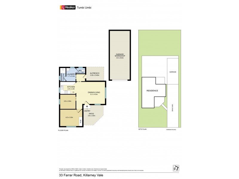 33 Farrar Road, Killarney Vale NSW 2261 Floorplan