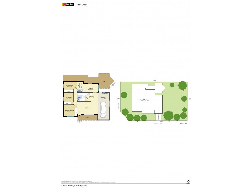 1 East Street, Killarney Vale NSW 2261 Floorplan