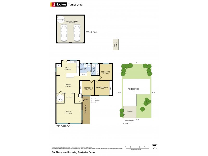 39 Shannon Pde, Berkeley Vale NSW 2261 Floorplan
