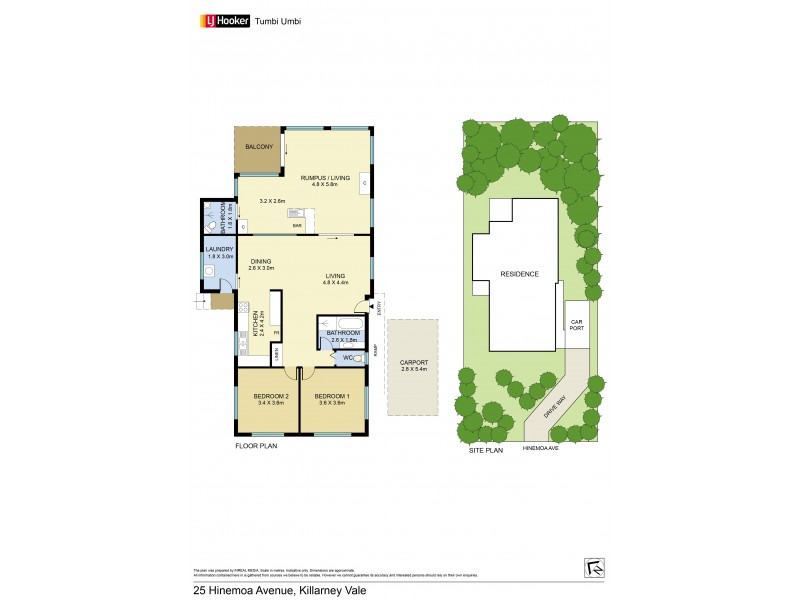 25 Hinemoa Avenue, Killarney Vale NSW 2261 Floorplan