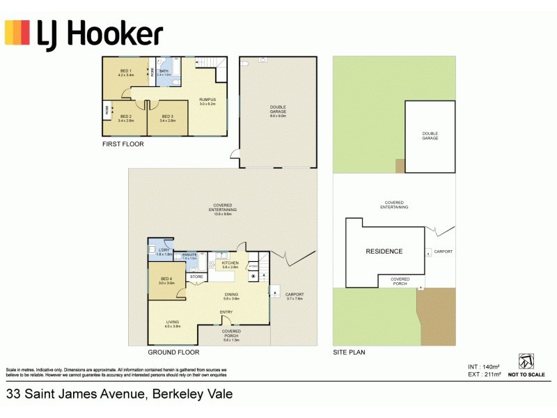 33 St James Avenue, Berkeley Vale NSW 2261 Floorplan
