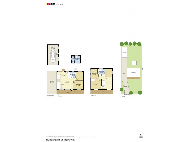 106 Robertson Road, Killarney Vale NSW 2261 Floorplan