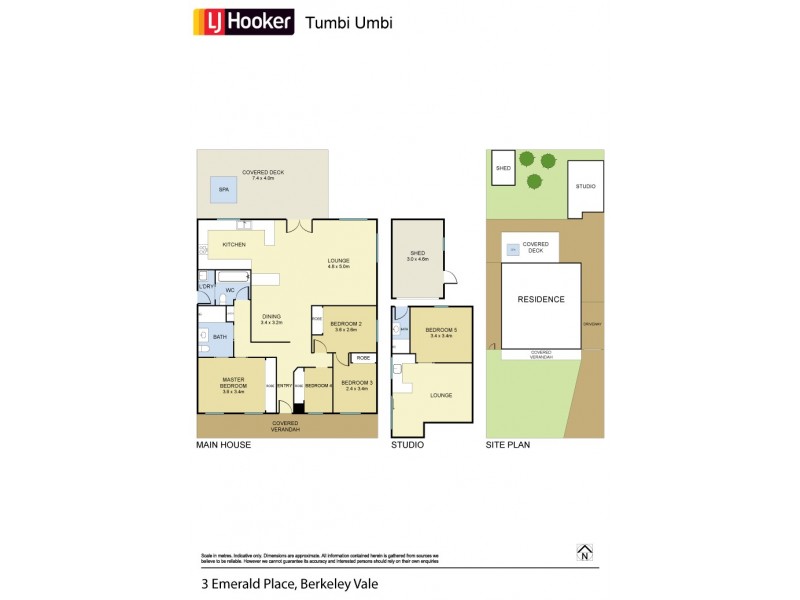 3 Emerald Place, Berkeley Vale NSW 2261 Floorplan