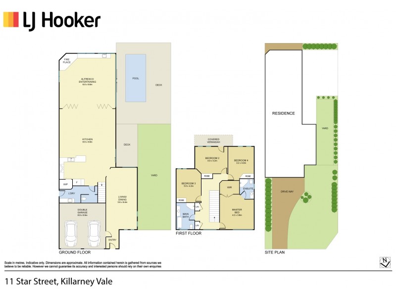 11 Star Street, Killarney Vale NSW 2261 Floorplan