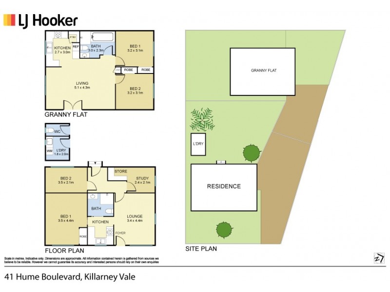 41 Hume Boulevard, Killarney Vale NSW 2261 Floorplan