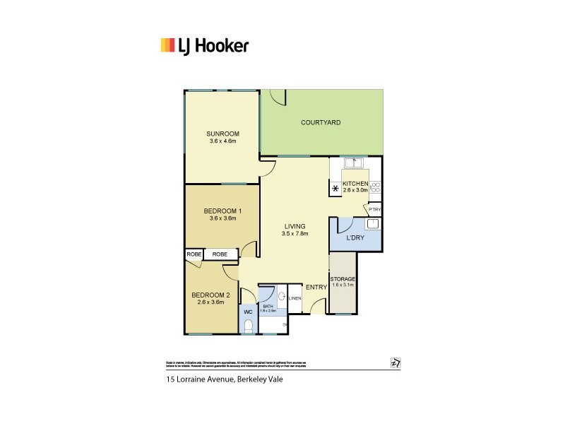 198/15 Lorraine Avenue, Berkeley Vale NSW 2261 Floorplan