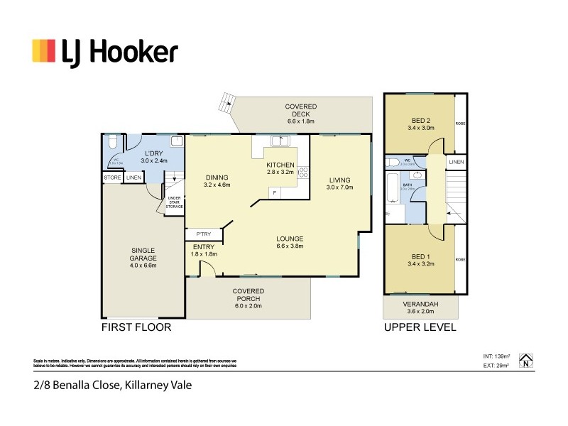 2/8 Benalla Close, Killarney Vale NSW 2261 Floorplan