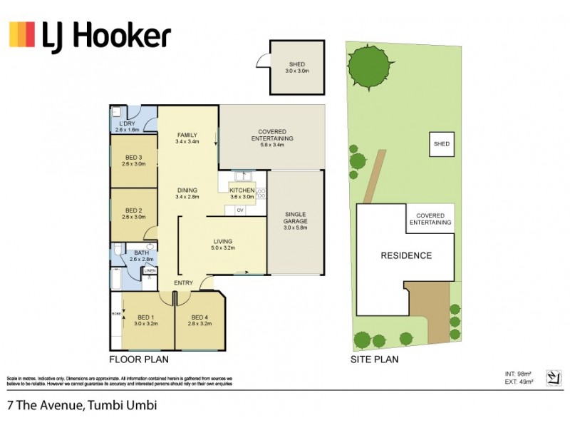 7 The Avenue, Tumbi Umbi NSW 2261 Floorplan