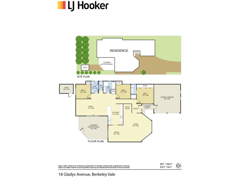 18 Gladys Ave, Berkeley Vale NSW 2261 Floorplan