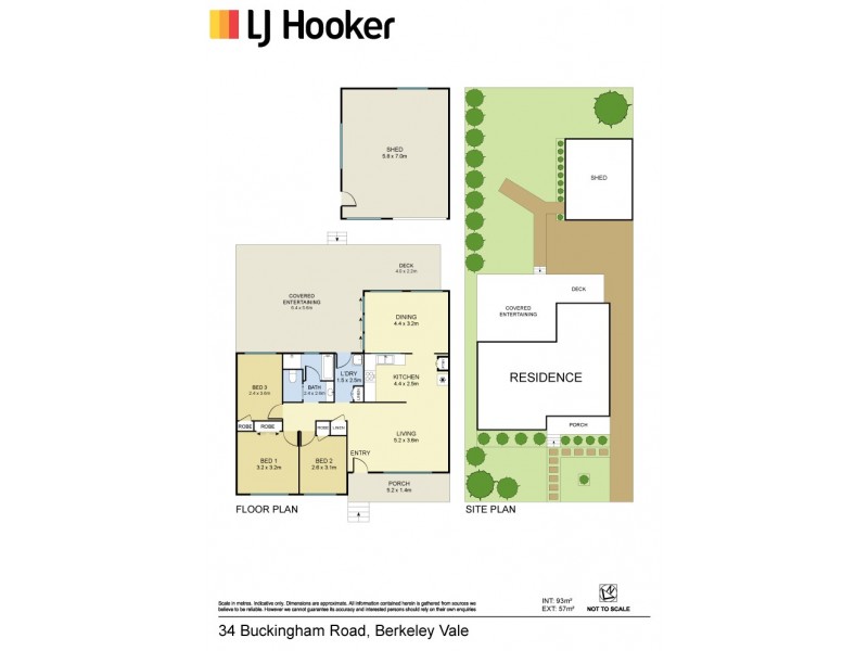 34 Buckingham Road, Berkeley Vale NSW 2261 Floorplan