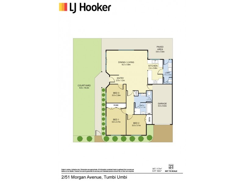 2/51 Morgan Avenue, Tumbi Umbi NSW 2261 Floorplan