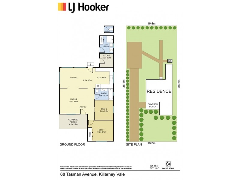 68 Tasman Avenue, Killarney Vale NSW 2261 Floorplan