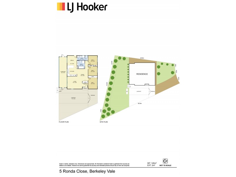 5 Ronda Close, Berkeley Vale NSW 2261 Floorplan