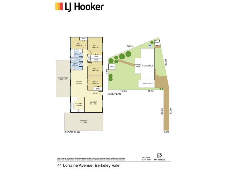 41 Lorraine Ave, Berkeley Vale NSW 2261 Floorplan