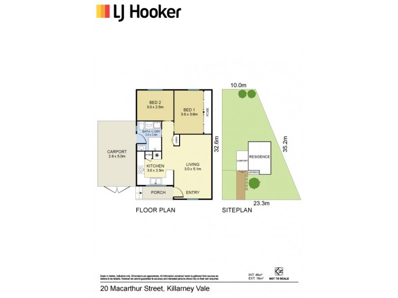20 Macarthur Street, Killarney Vale NSW 2261 Floorplan