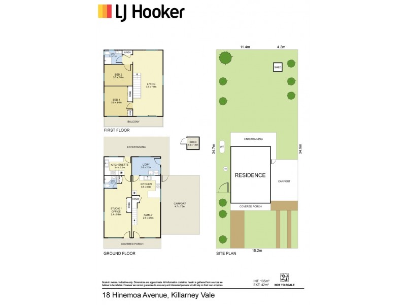 18 Hinemoa Ave, Killarney Vale NSW 2261 Floorplan