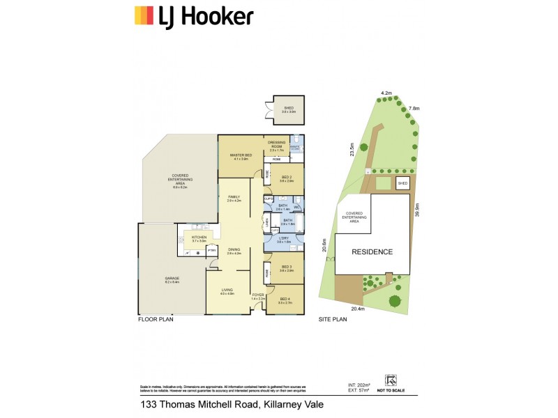 133 Thomas Mitchell Road, Killarney Vale NSW 2261 Floorplan
