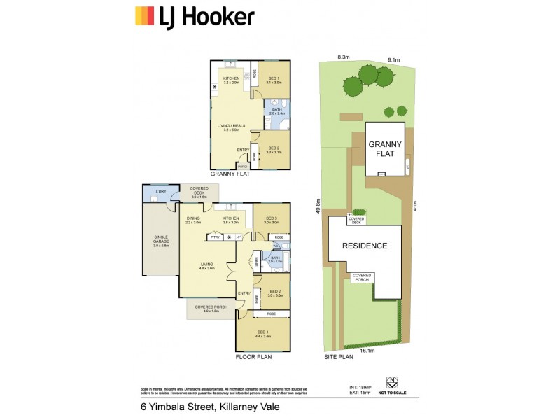 6 Yimbala Street, Killarney Vale NSW 2261 Floorplan