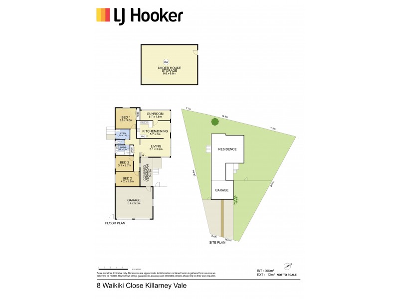 8 Waikiki Close, Killarney Vale NSW 2261 Floorplan