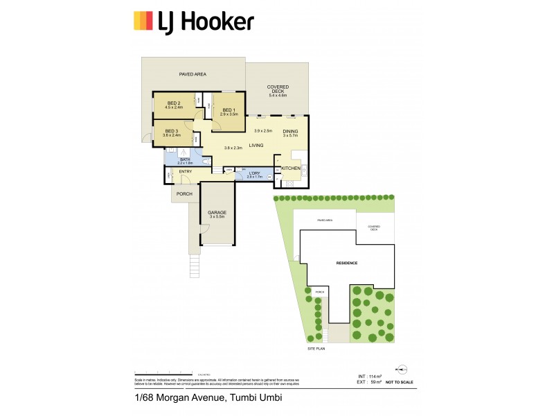1/68 Morgan Avenue, Tumbi Umbi NSW 2261 Floorplan