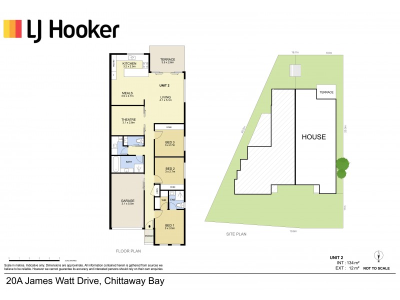 20a James Watt Drive, Chittaway Bay NSW 2261 Floorplan