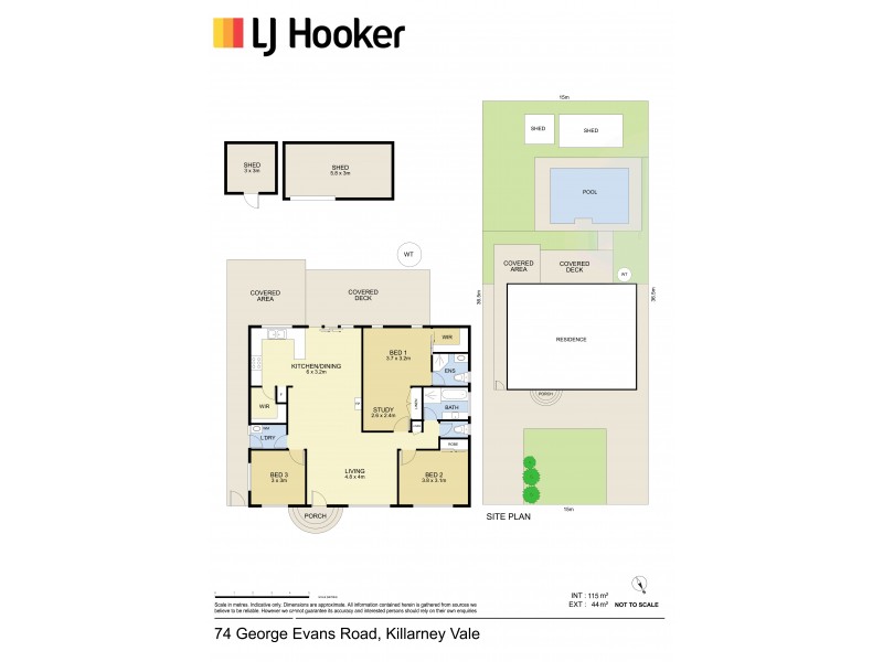 74 George Evans Road, Killarney Vale NSW 2261 Floorplan