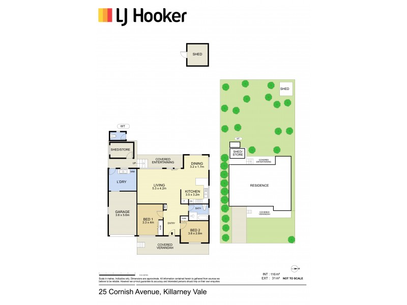 25 Cornish Avenue, Killarney Vale NSW 2261 Floorplan